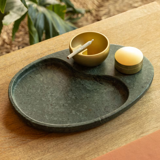 house plants rolling tray The Houseplant Marble Rolling Set in Green – Everywhere Taos