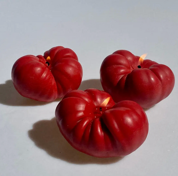 Scandles Heirloom Tomato Candle Red