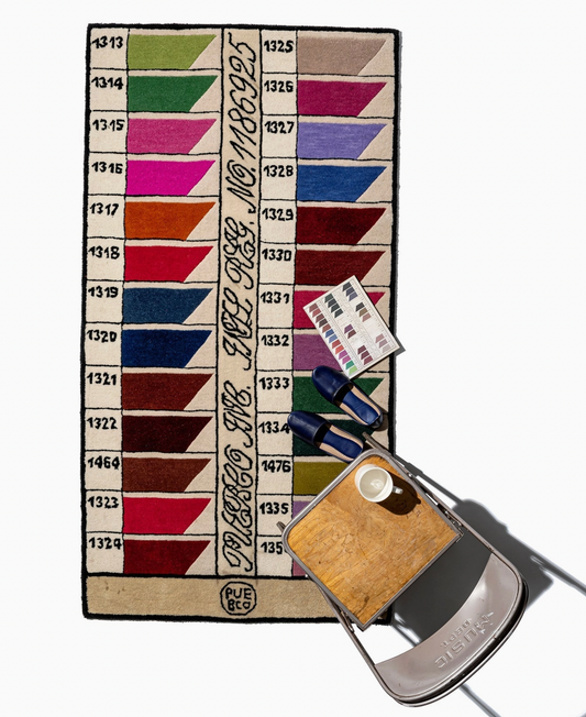 Puebco Tufted Color Swatch Rug