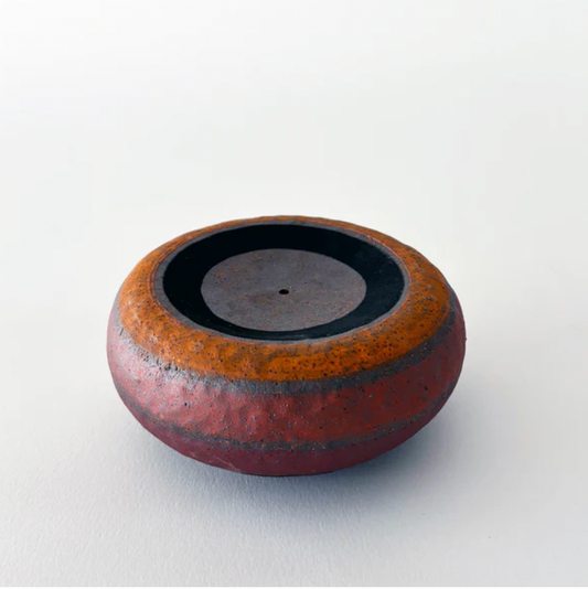 Mquan Studio Ceramic Incense Burner Rainbow Rings