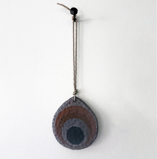 MQuan Studio Ceramic Nested 4 Black Tucker Wall Ornament