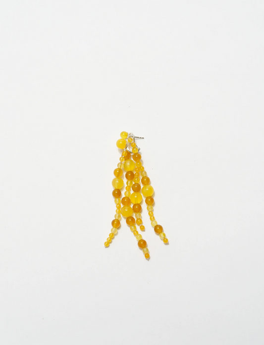 Mussels and Muscles Lemon Glyzinia Earrings Short