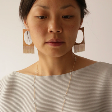 Hannah Keefe Hole Earrings