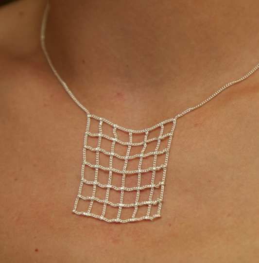 Hannah Keefe Net Necklace