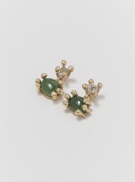 Faris Dotto Bug Drop Earrings