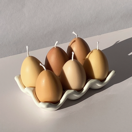 Scandles Half Dozen Egg Candles