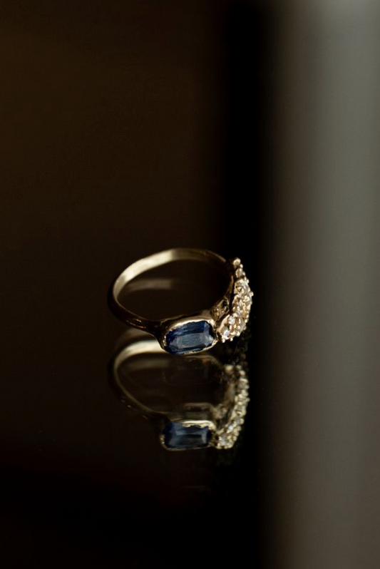 Atelier Narce X Misfit X Everywhere Sapphire Ring Collab