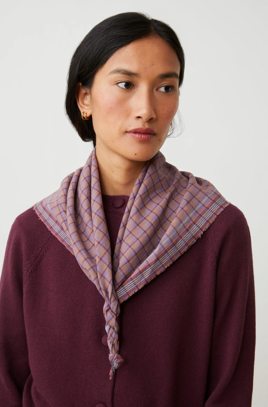 Moismont Messanger Scarf 818 in Amethyst