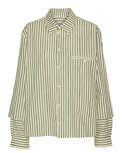 Henrik Vibskov "Software" Stripes Shirt