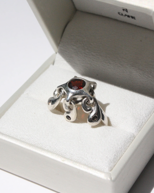 Claire Zurkowski Kinetic Droplet Ring
