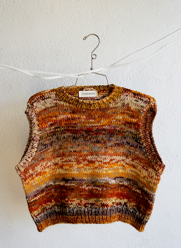 Funkmade Hand Knit Gradient Vest