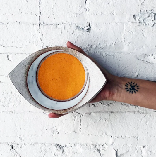 MQuan Studio Crescent Marigold Eye Dish