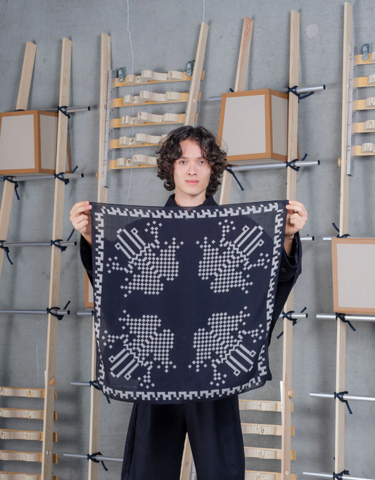 Henrik Vibskov Pixel Frog Scarf