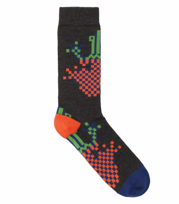 Henrik Vibskov Frog Cross Stitch Socks