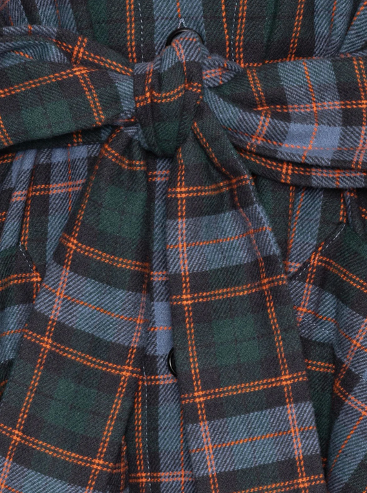 Henrik Vibskov One Dress Blue Flannel Check