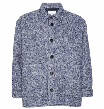 Henrik Vibskov Wheel Jacket Blue Pebbles