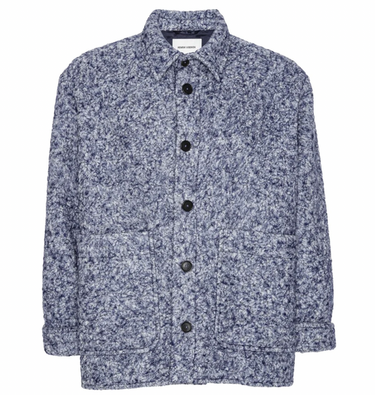 Henrik Vibskov Wheel Jacket Blue Pebbles