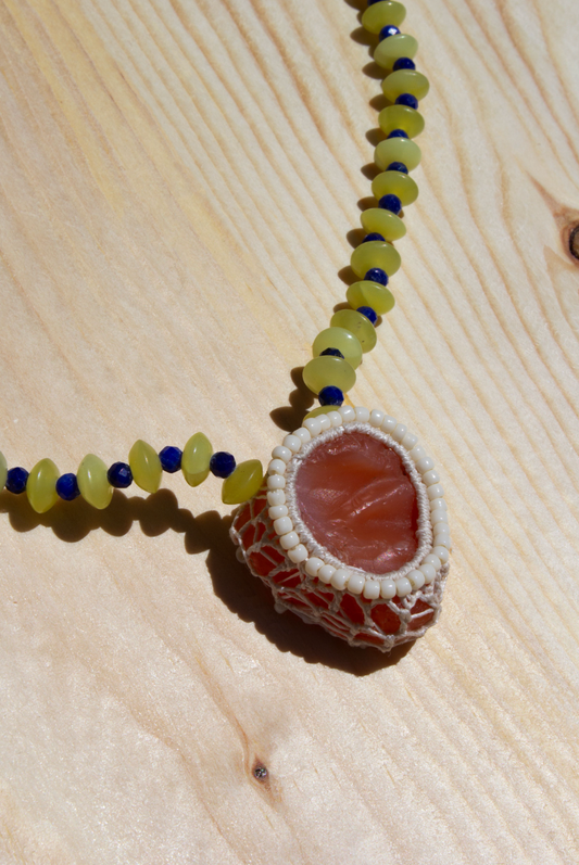 Jacki Holland Carnelian Necklace