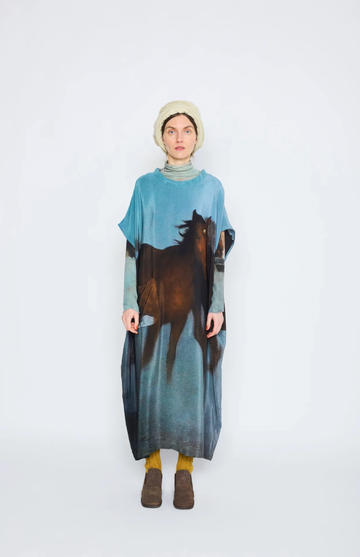 Anntian Silk Horse Overdress