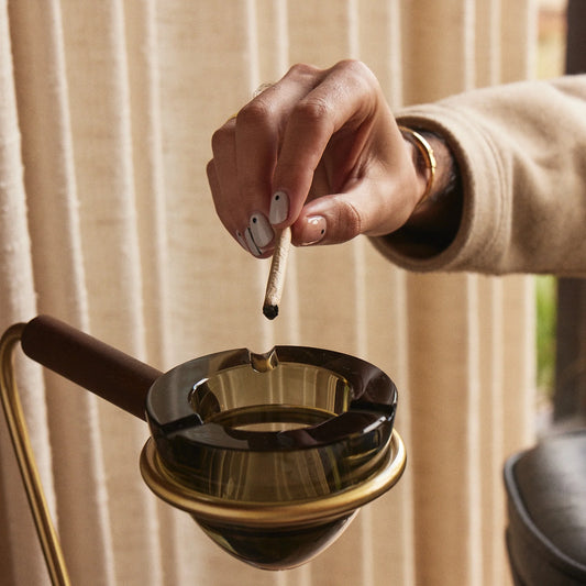 Houseplant Standing Ashtray