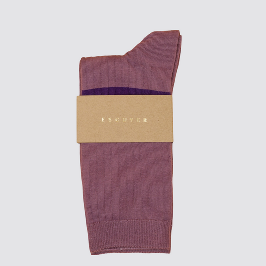 Escuyer Women Stripes Sock 18514