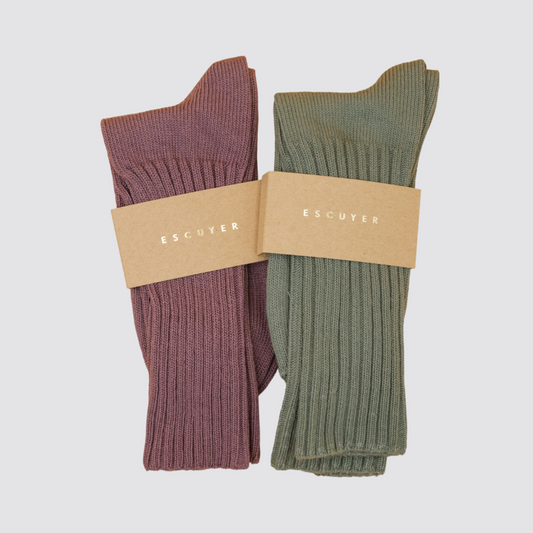 Escuyer Crew Socks