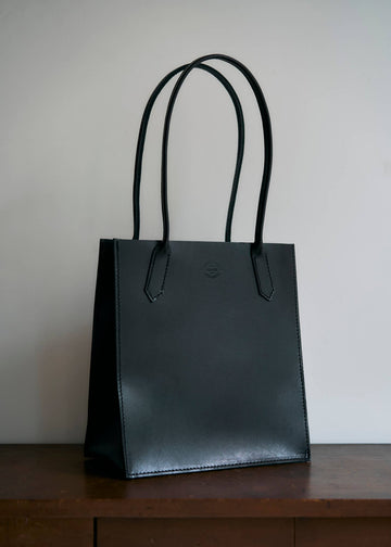 Forestbound Leather Dock Bag, Standard Black Latigo