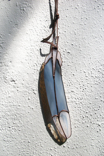 Colin Adrian Glass Mockingbird Feather